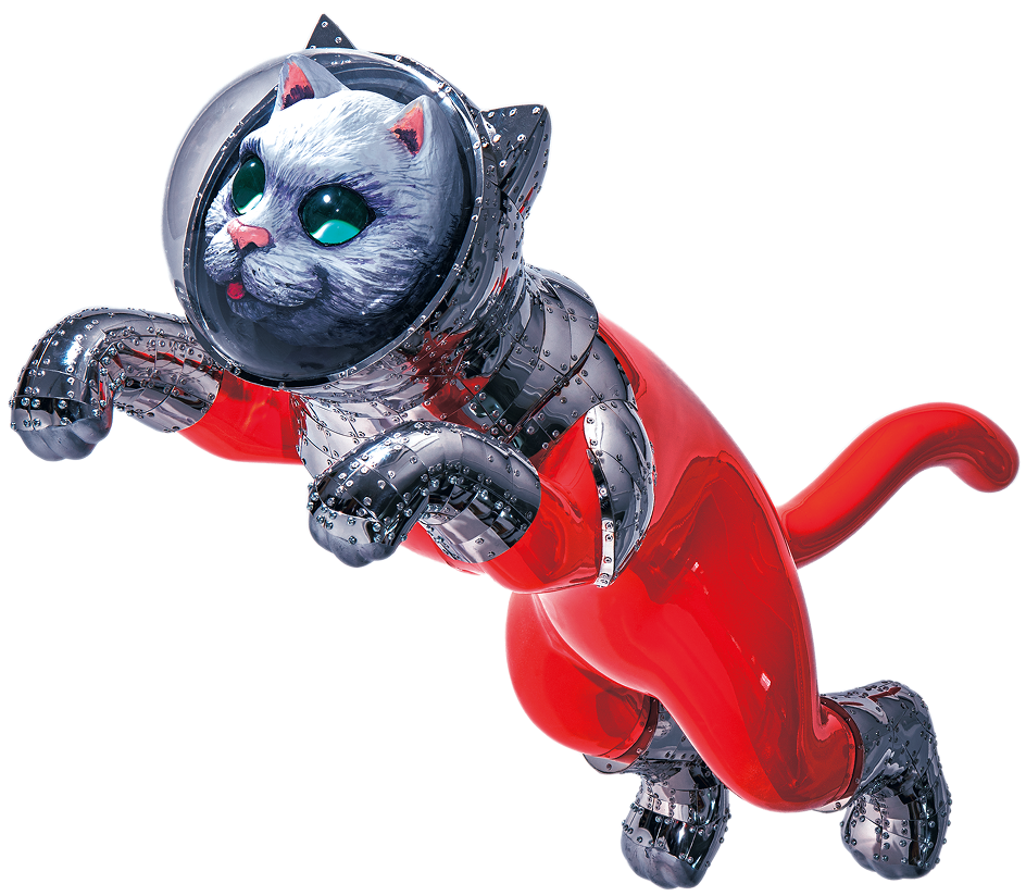 ヤノベケンジ SHIP'S CAT（宇宙猫）を宇宙に還すNFTアート